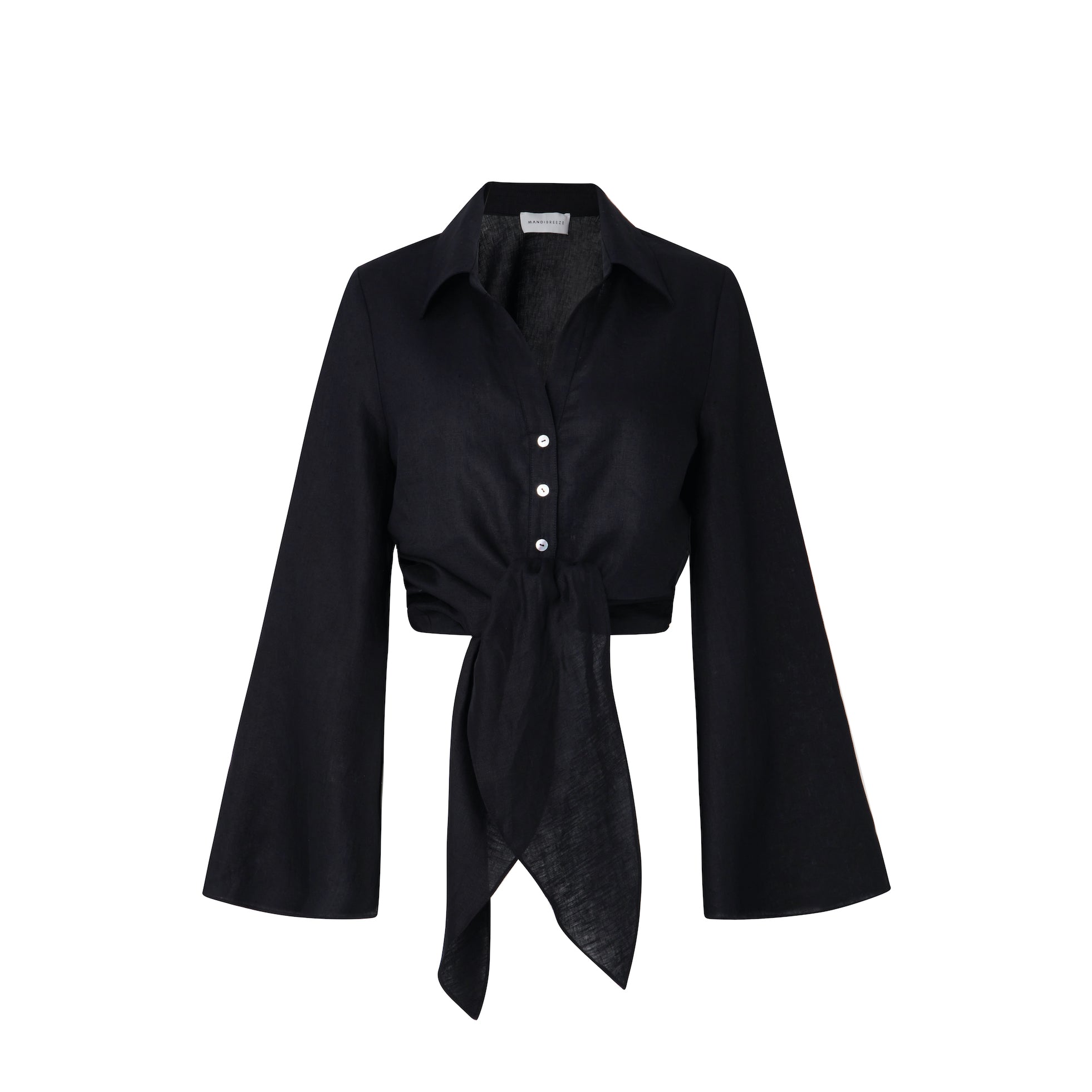 Resort wear Linen set black linen shirt linen pants svart linneset linnebyxor linne skjorta