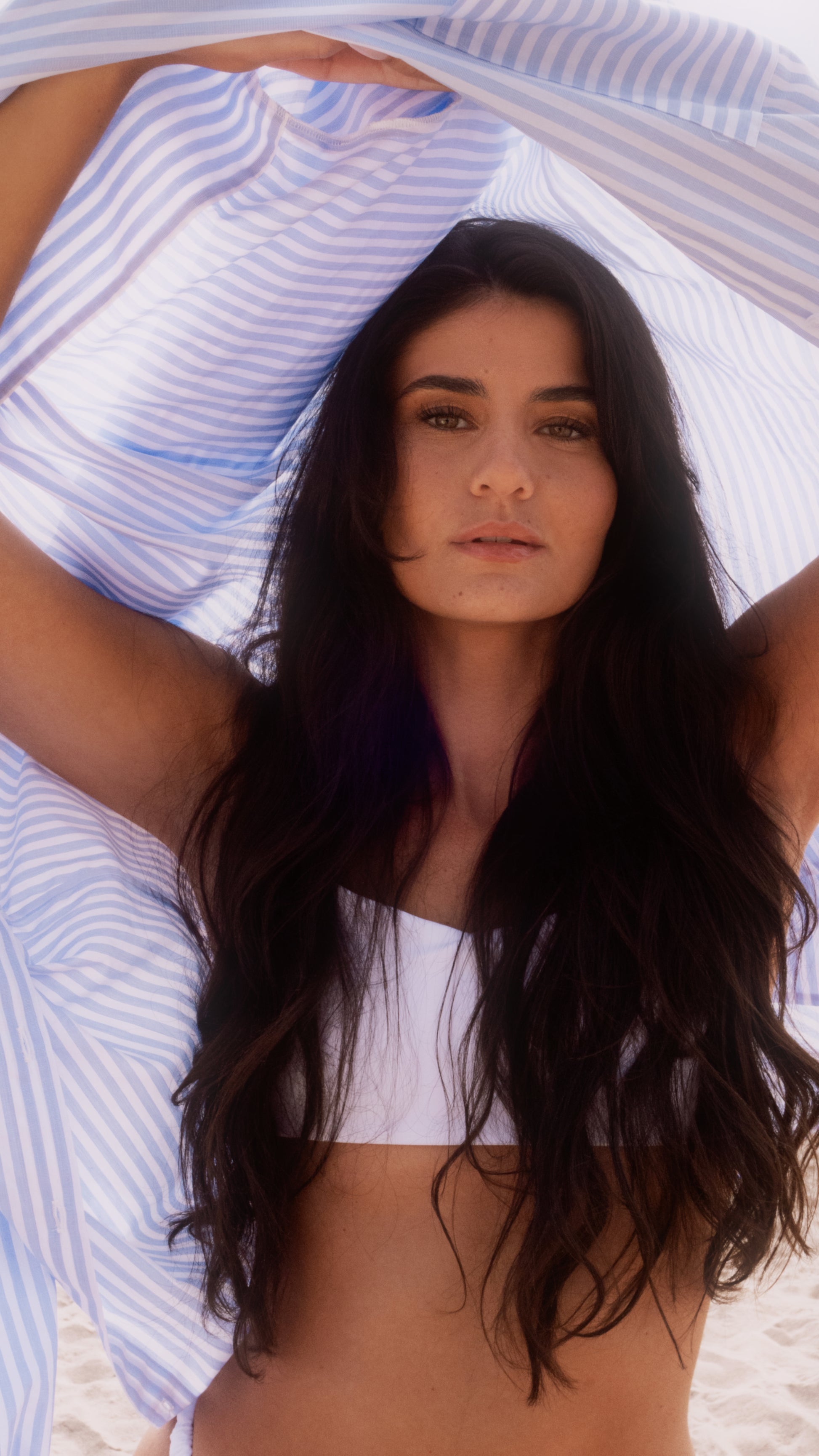 قميص جولز مخطط باللون الأزرق