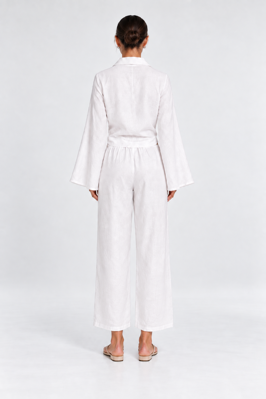Adrienne trousers white