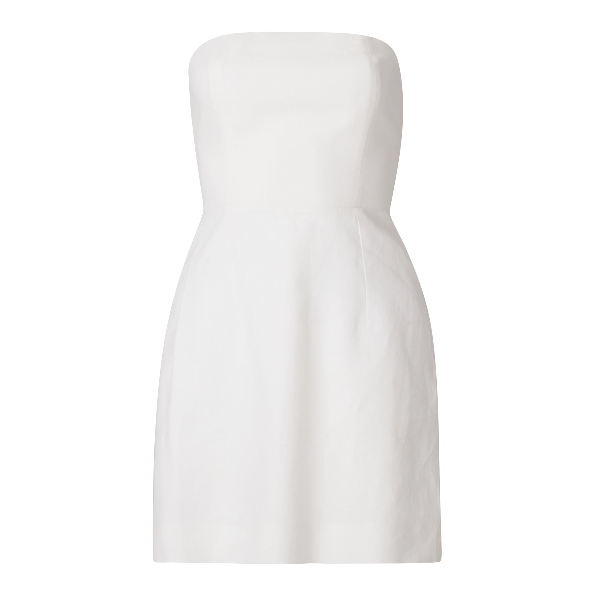 فستان ليلي الأبيض