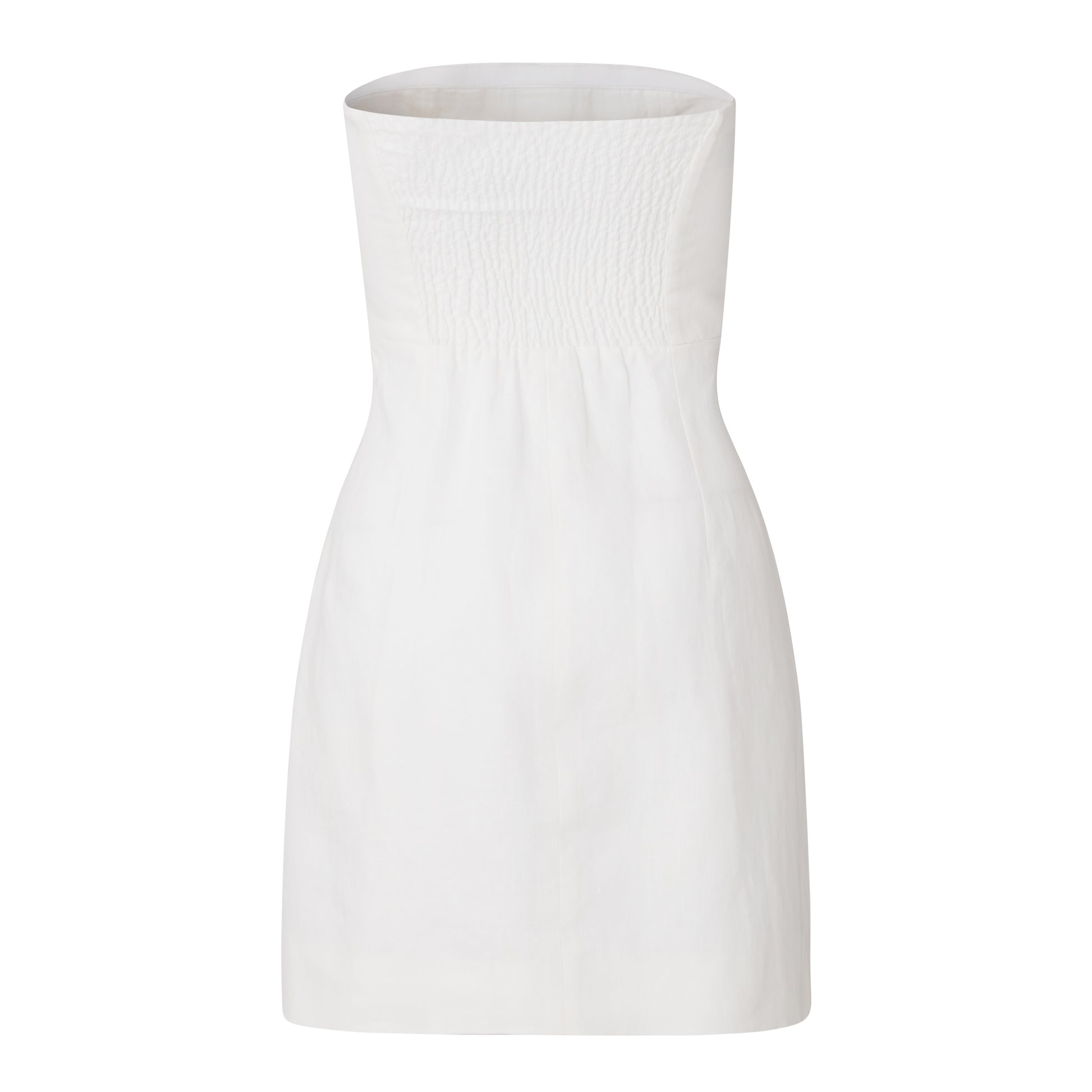 فستان ليلي الأبيض