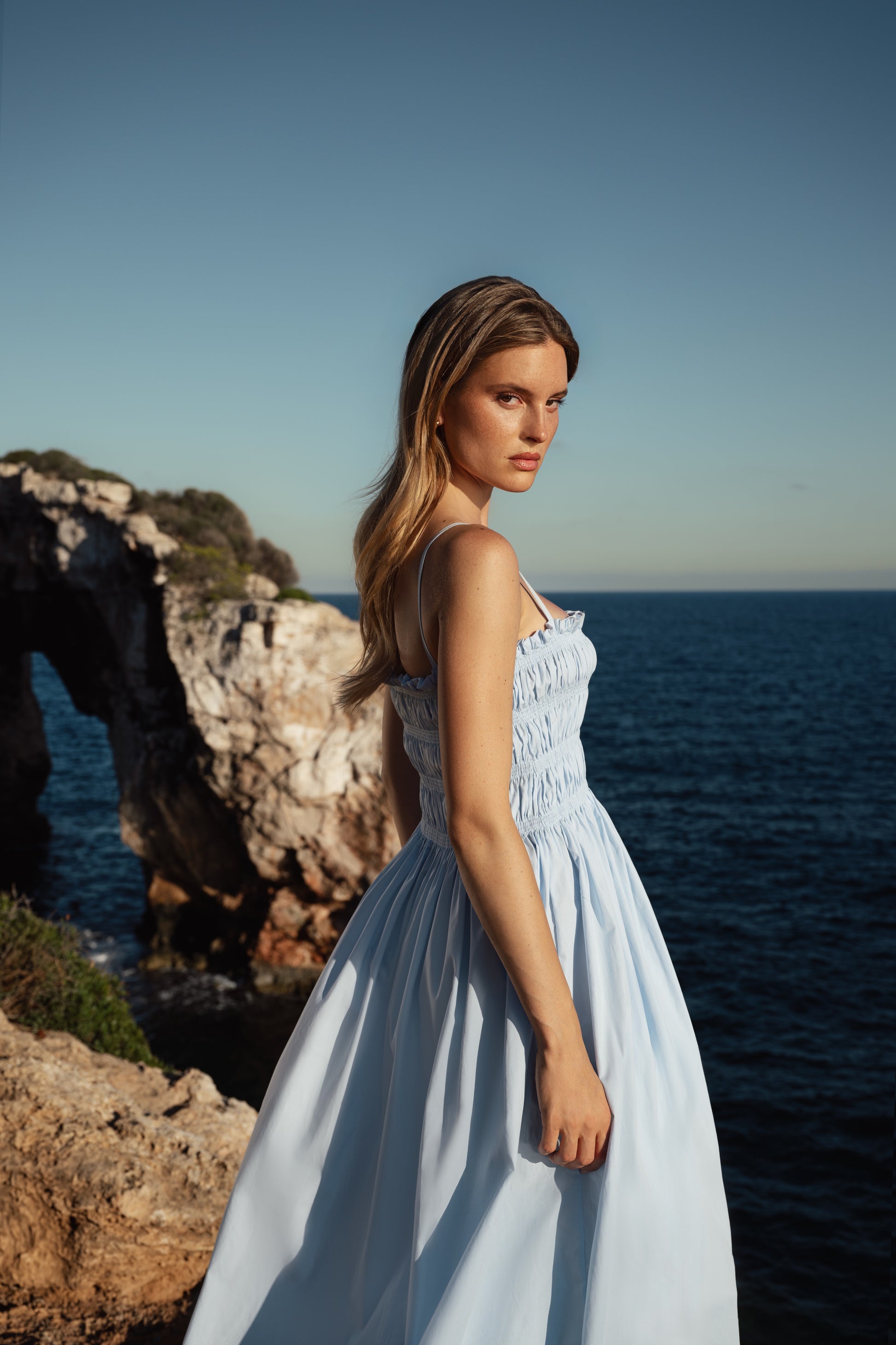 Iris dress blue MandiBreeze Iris dress blue MandiBreeze