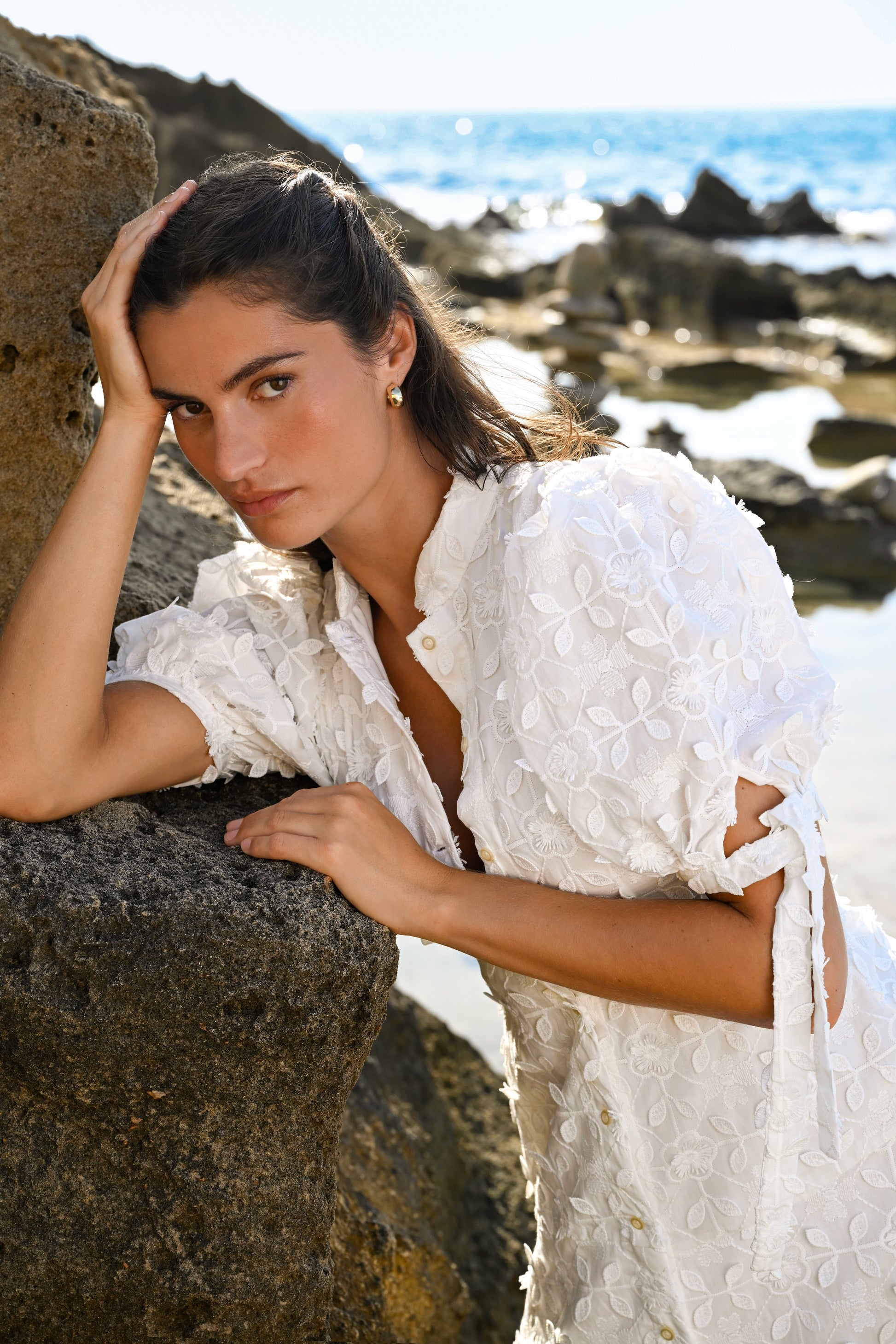 فستان هارمونيا مطرز