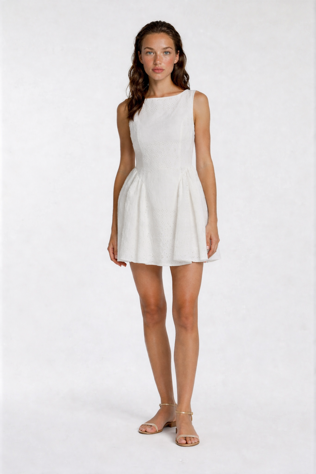 Lovisa embroidered mini dress