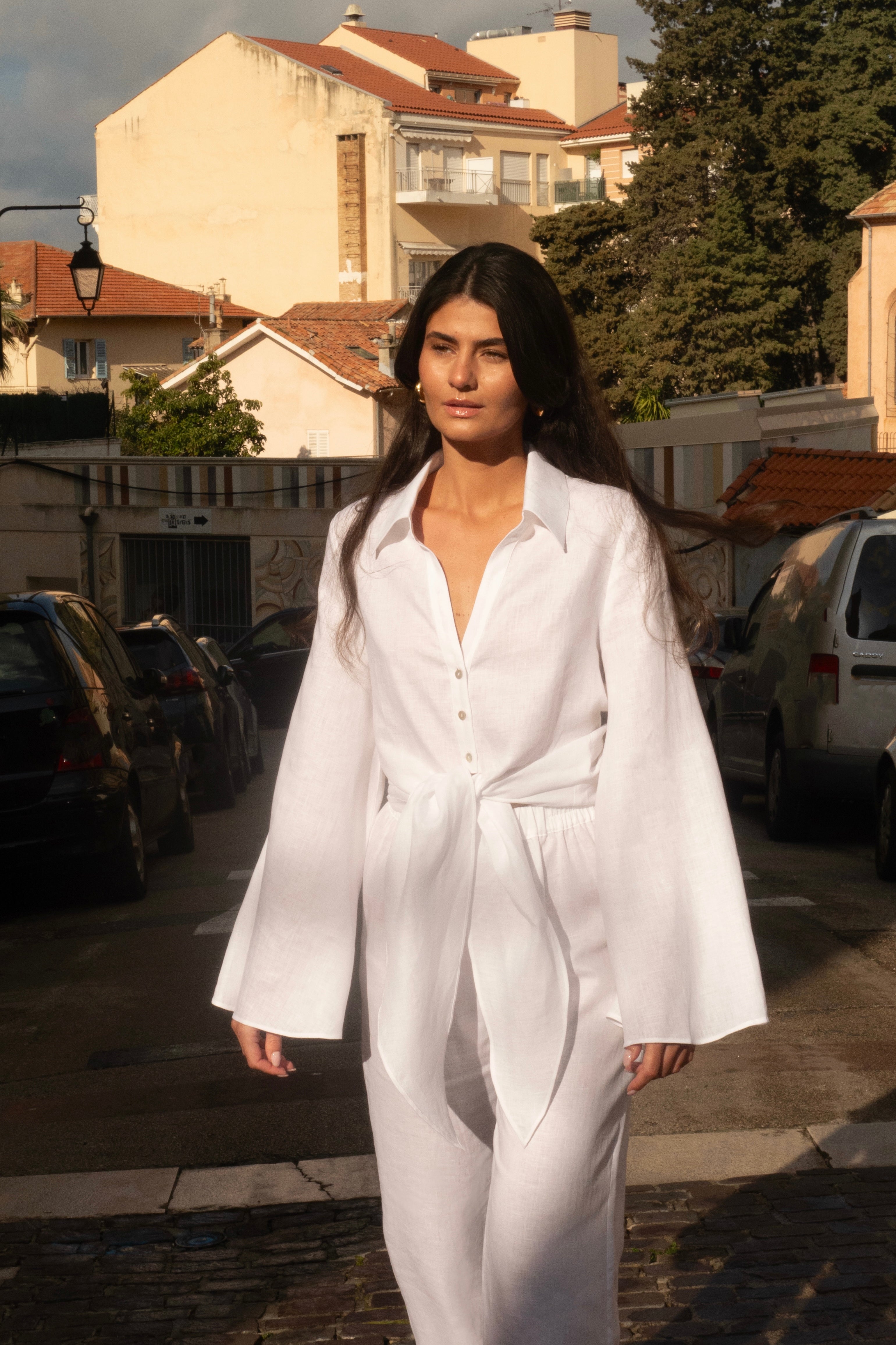 Adrienne shirt white