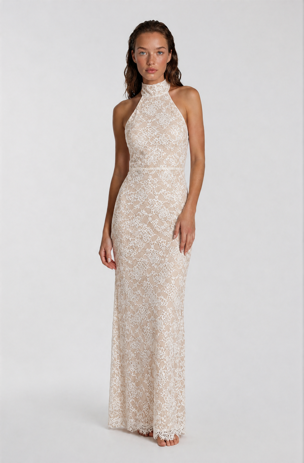 Lovisa halter lace dress
