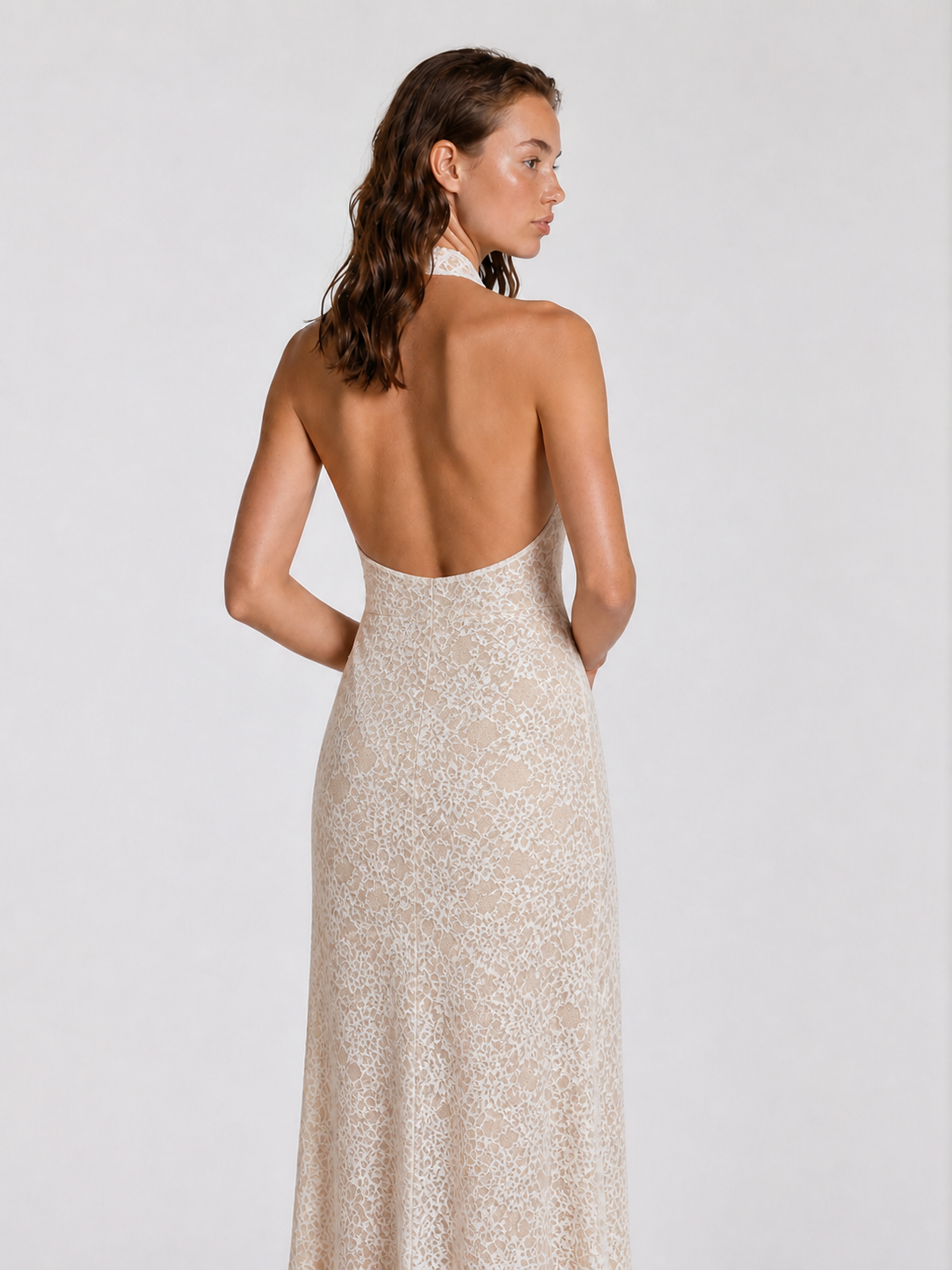 Lovisa halter lace dress