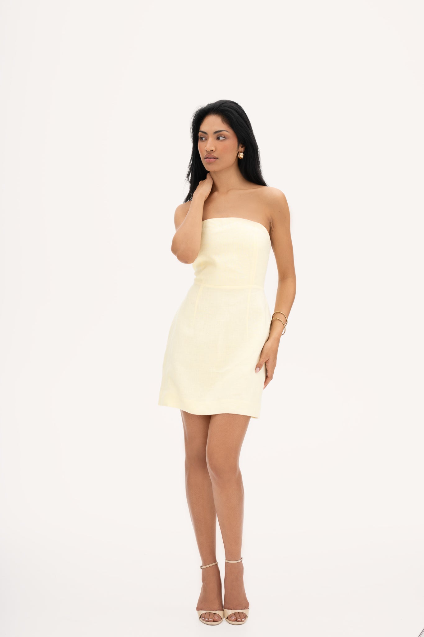 Lili dress yellow