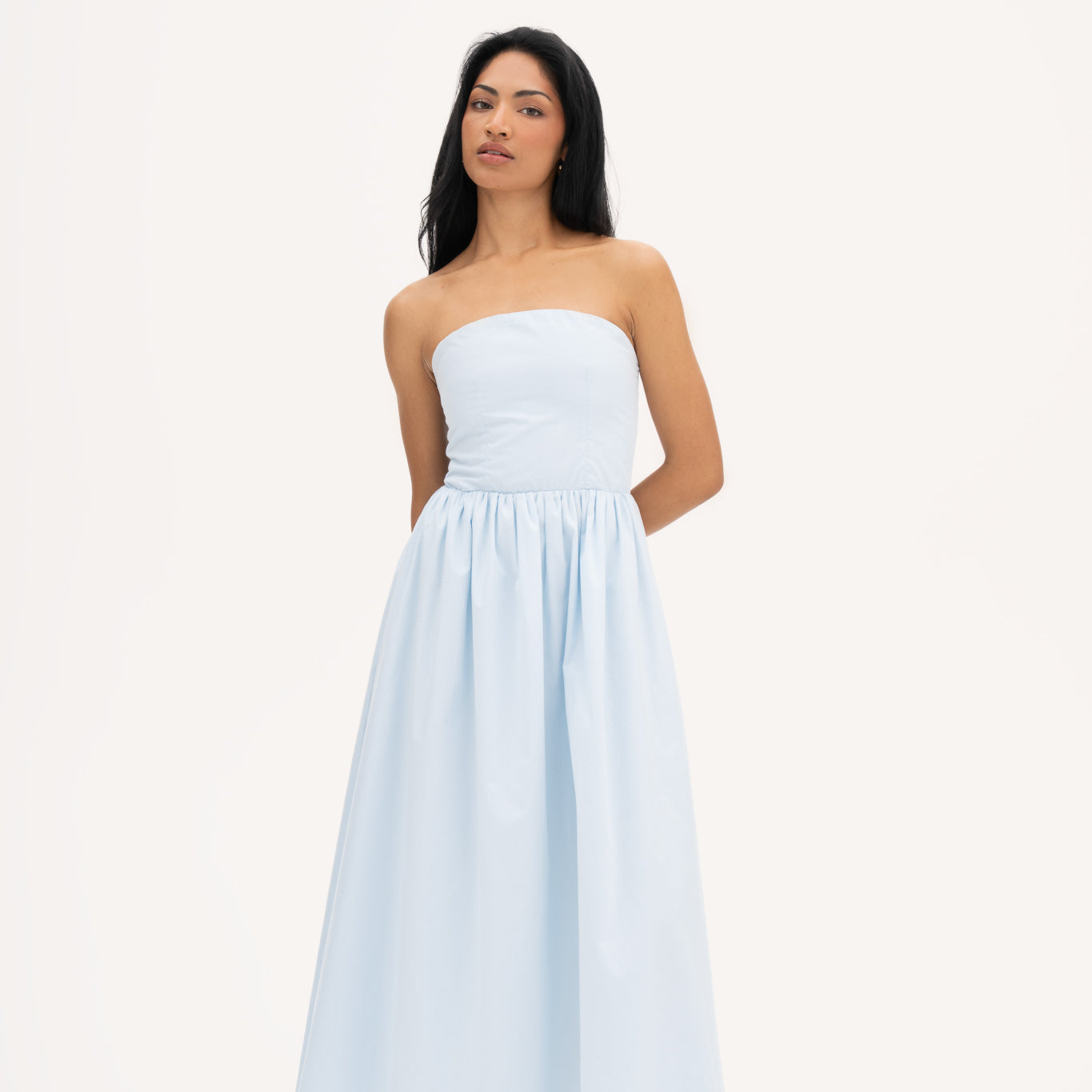 Rose dress blue