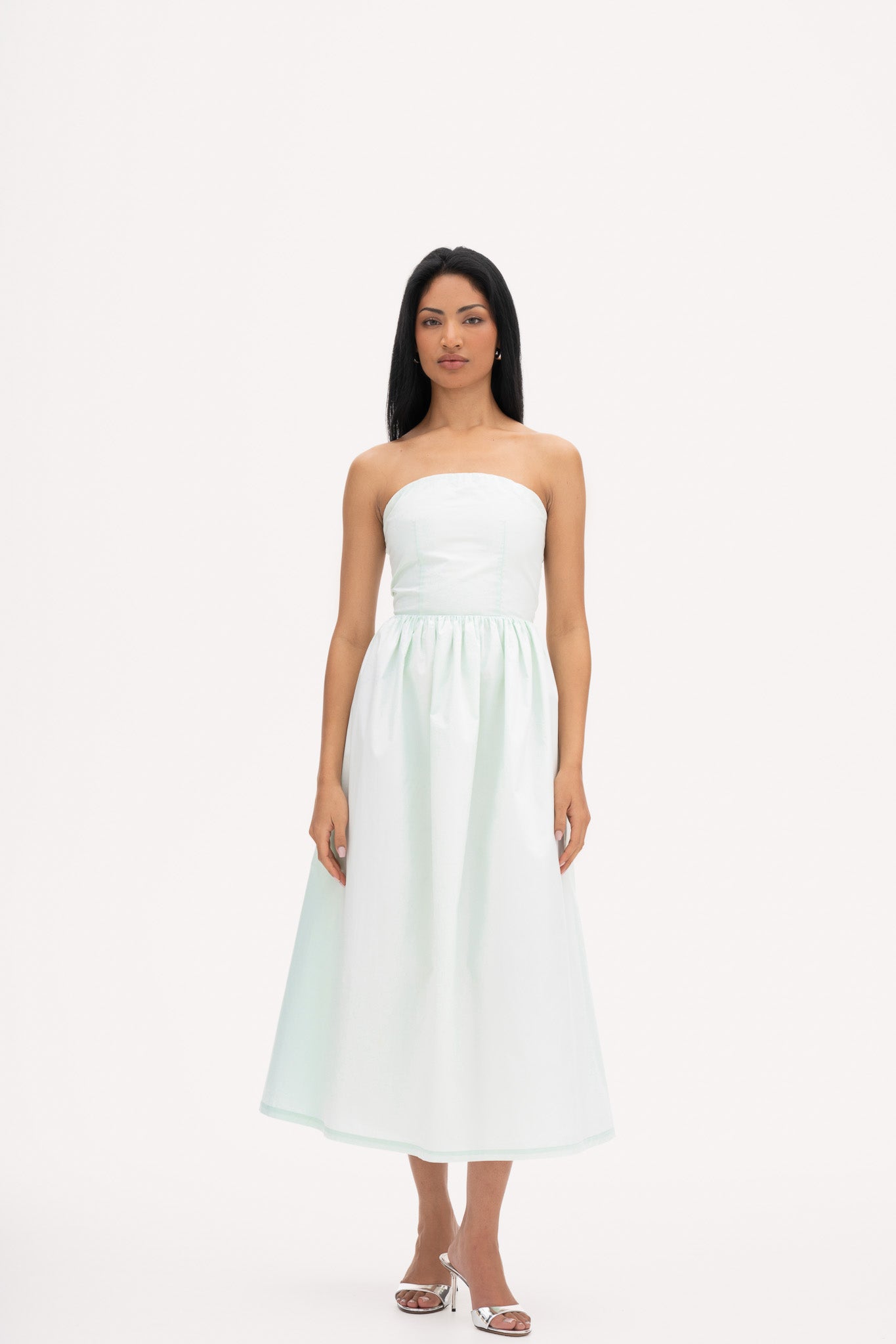 Rose dress mint