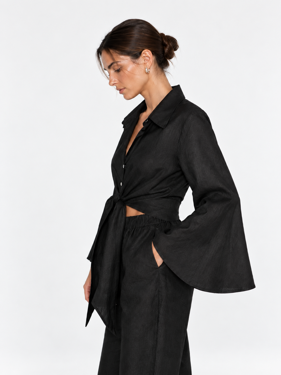 Adrienne shirt black