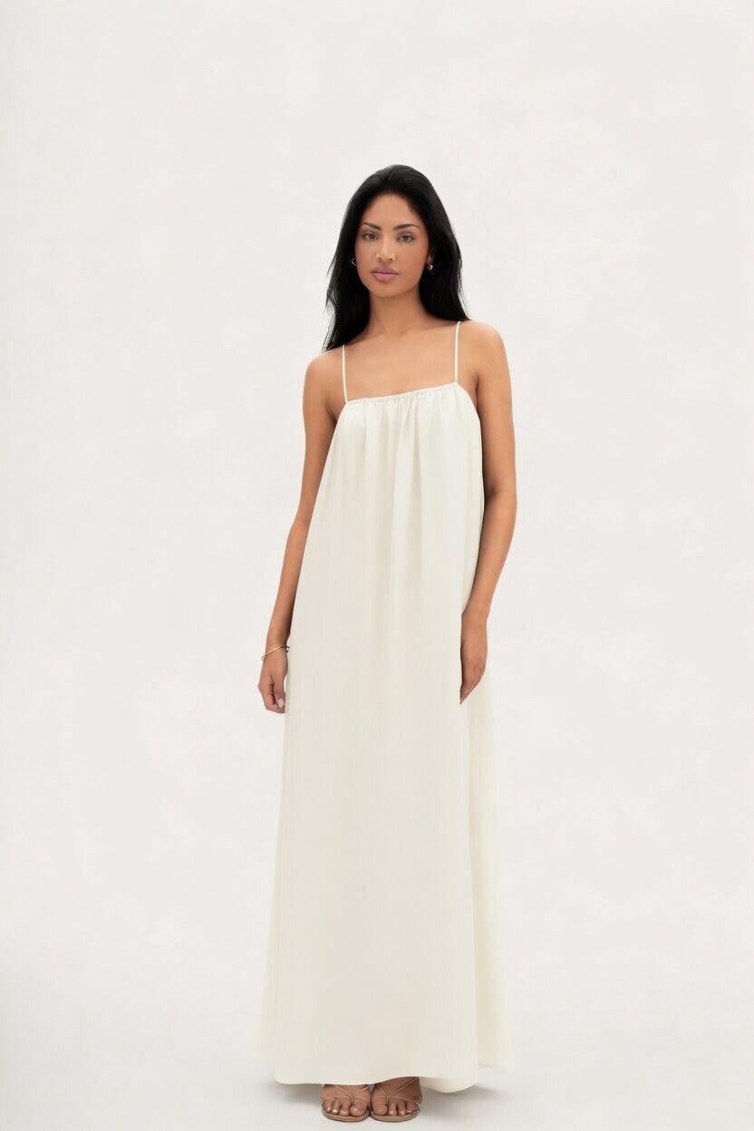 Lovisa silk open back dress